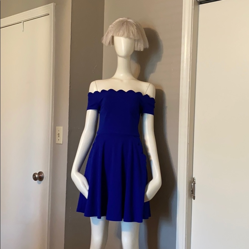 Super Cute Blue NYE Dress Size 3/4